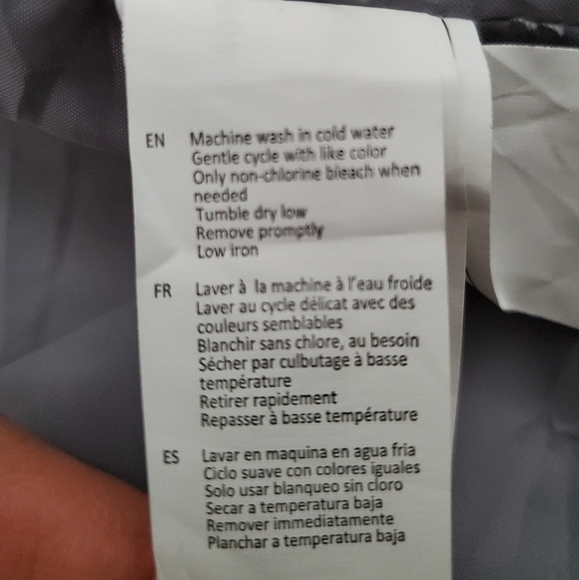 Grey and black fall jacket size large - Picture 10 of 14